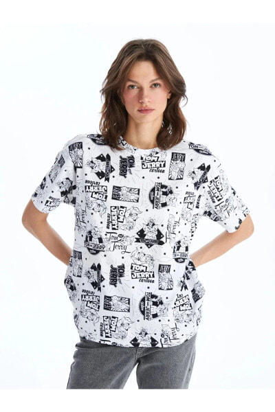 Футболка LCW Vision Tom&Jerry Print Tee