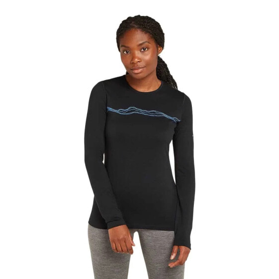 ICEBREAKER Merino 200 Oasis Mountain Pulse long sleeve base layer