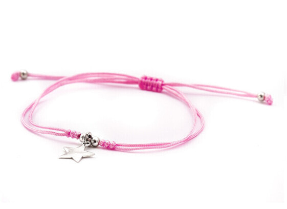 String bracelet with star AGB363