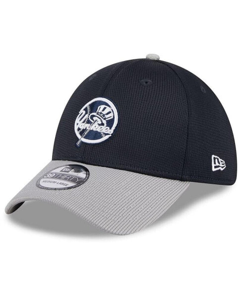 Men's Navy New York Yankees 2024 Batting Practice 39THIRTY Flex Hat