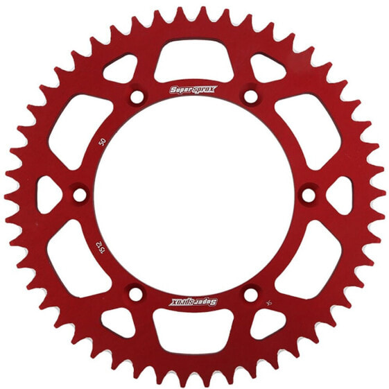 SUPERSPROX Aluminium 50D RAL1512X50RED Rear Sprocket