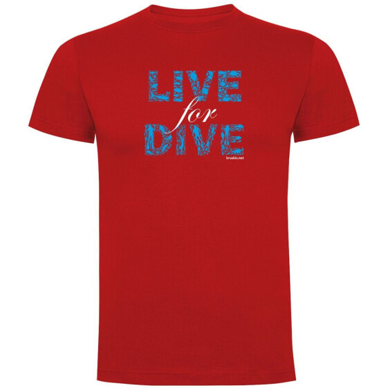 KRUSKIS Live For Dive short sleeve T-shirt