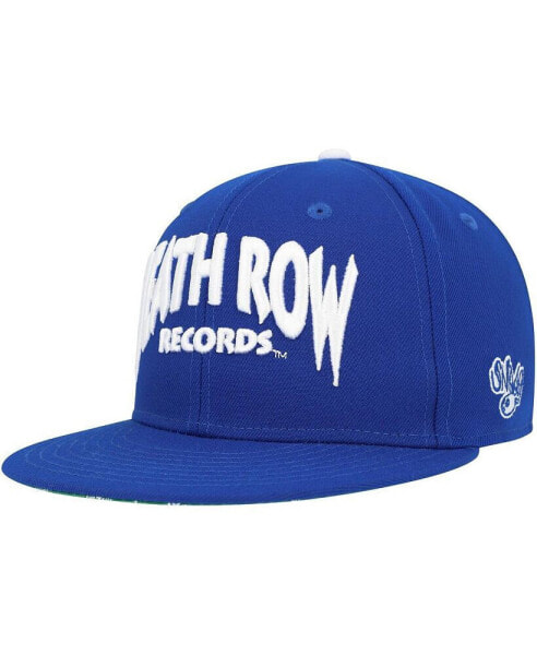 Men's Royal Death Row Records Paisley Fitted Hat