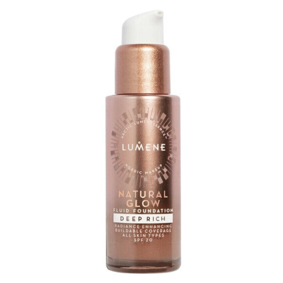 Lumene Natural Glow Fluid Foundation SPF20 Тональный крем с эффектом сияния