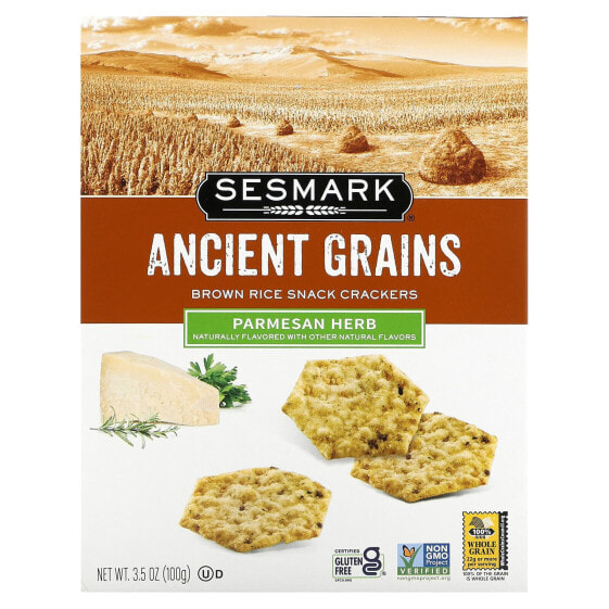 Сухарики Sesmark Ancient Grains с рисом, посоленные морской солью 100 г