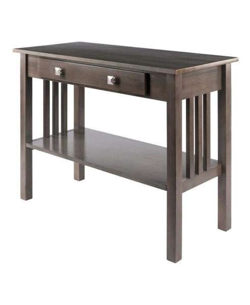 Stafford 29.92" Wood Console Hall Table