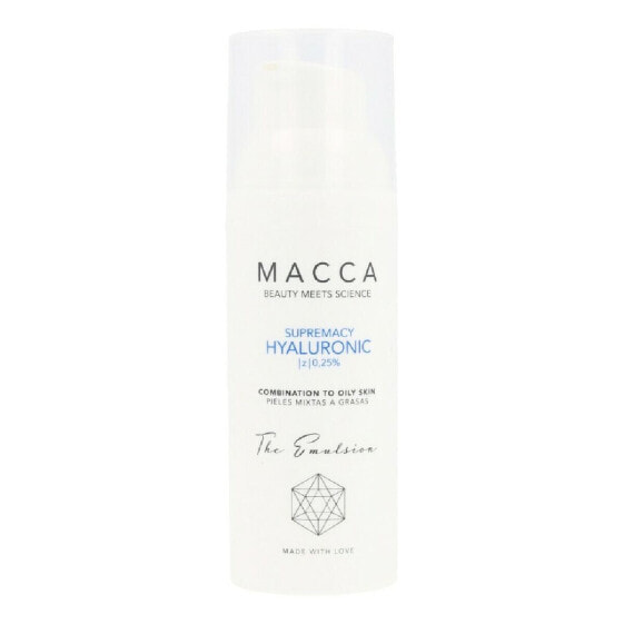 Крем увлажняющий MACCA Supremacy Hyaluronic Macca 0,25% Гиалуроновая кислота Смешанная кожа 50 мл