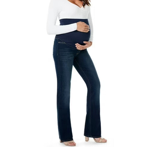 Sofia Jeans by Sofia Vergara Marisol Bootcut Band Maternity Jeans Women Size 4