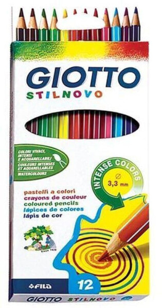 Giotto Kredki Stilnovo Intense 12 Kolorów (273987)