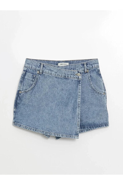 Юбка LC WAIKIKI Vision Standard Fit Denim Shorts