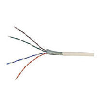 Wentronic CAT 5e Network Cable - F/UTP - 100 m - grey - 100 m - Cat5e - F/UTP (FTP)