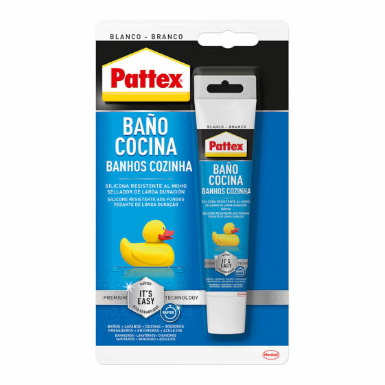 Силикон Pattex Прозрачный Силикон 50 ml