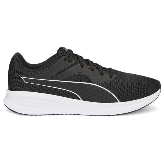 Puma Transport Running Mens Black Sneakers Athletic Shoes 37702801