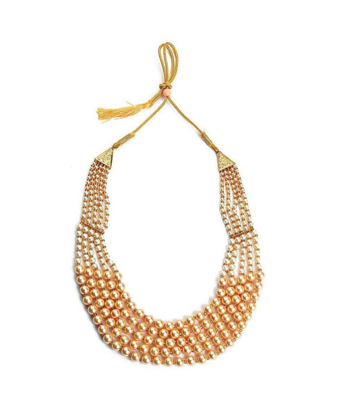 Women's Beaded Statement Necklace