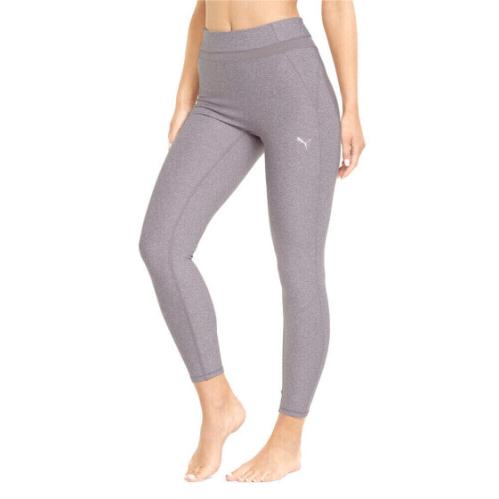 Puma Studio Mesh Inset High Waist 78 Training Leggings Womens Size L Athletic C