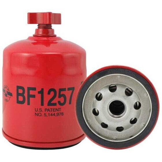 Фильтр топливный Baldwin BF1257 для Cummins&Vetus&Kohler&Lombardini