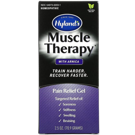 Болеутоляющий гель для снятия боли Muscle Therapy with Arnica, 2.5 унции (70,9 г) от Hyland's Naturals