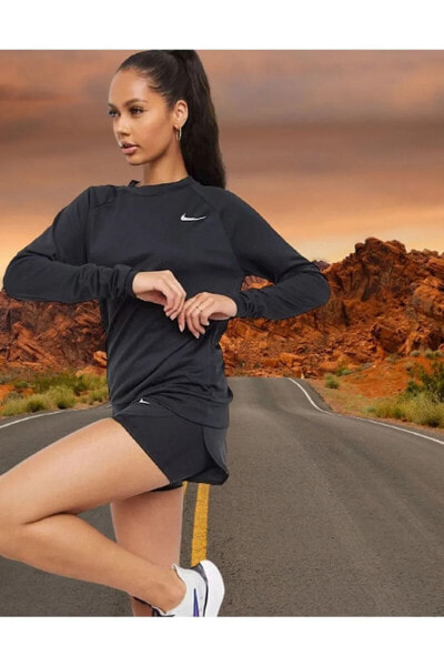 Футболка Nike женская W Nk Df Pacer Crew Кофточка для бега