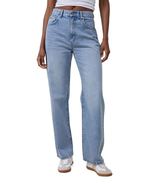 Women's Loose Straight Jeans