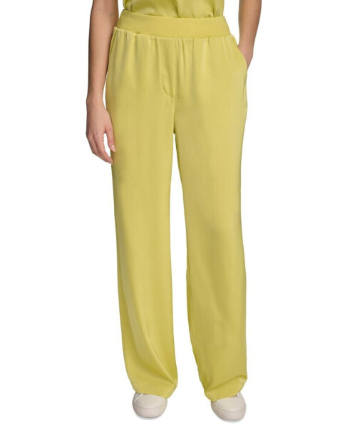 Women's Pull-On Wide-Leg Pants