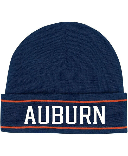 Men's Navy Auburn Tigers 2023 Sideline Lifestyle Performance Cuffed Knit Hat