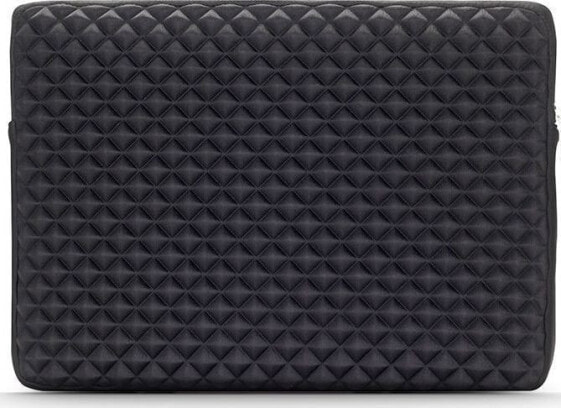 Чехол для ноутбука черный кожаный Etui Tech-Protect Diamond 14" Czarny