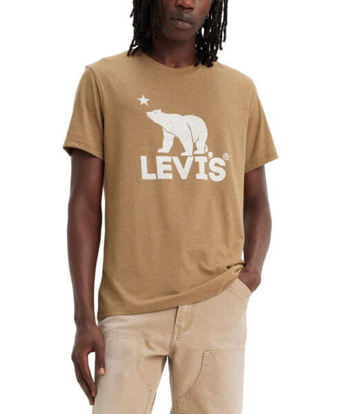 Футболка Levi's с графикой логотипа белого медведя