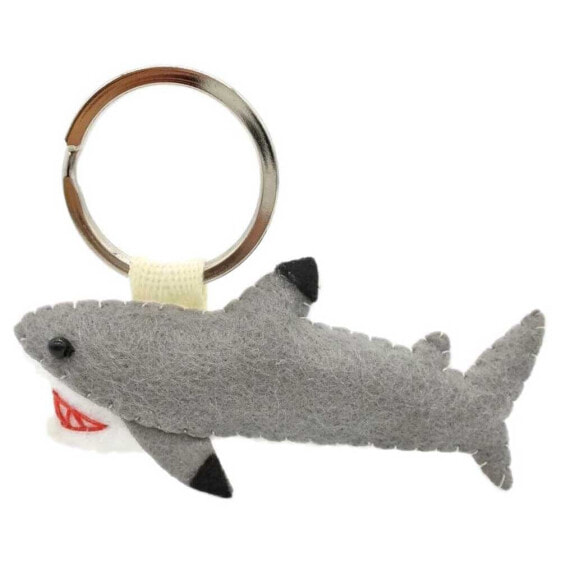 DIVE INSPIRE Bruce Black Tip Reef Shark Key Ring