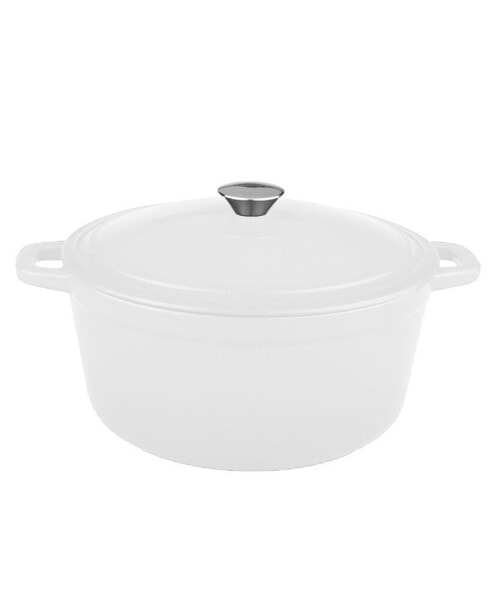 Neo Collection Cast Iron 5-Qt. Oval Covered Casserole