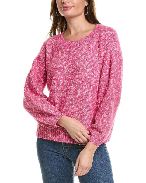 Central Park West New York Lennon Tweed Pullover Women's