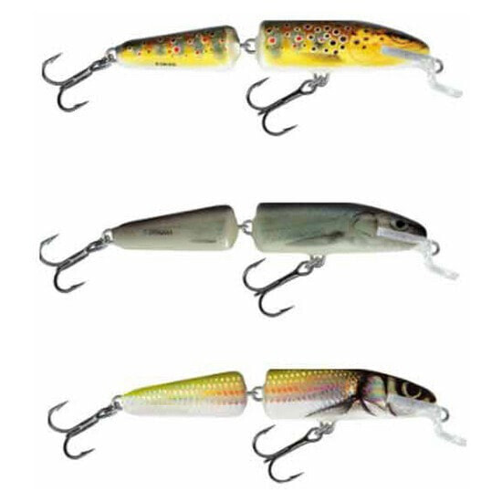 Приманка для рыбалки SALMO Fanatic Jointed Minnow 70 мм