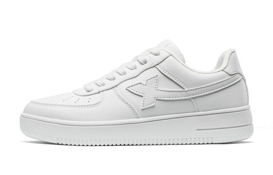 White Xtep BU Super Comfort Anti-slip and Wear-resistant Low Model Sneakers (Art. 881218319851)