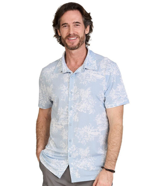 Men's Hula Short Sleeve Button Up Shirt