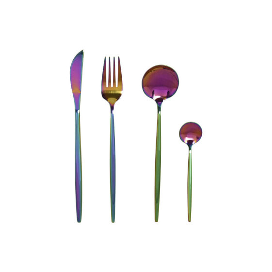 Cutlery Home ESPRIT Stainless steel 3 x 1,5 x 13 cm 16 Pieces