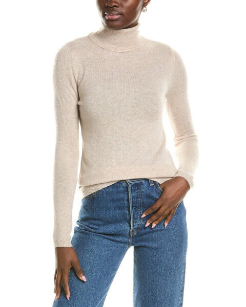 Forte Cashmere Turtleneck Cashmere Sweater Women's