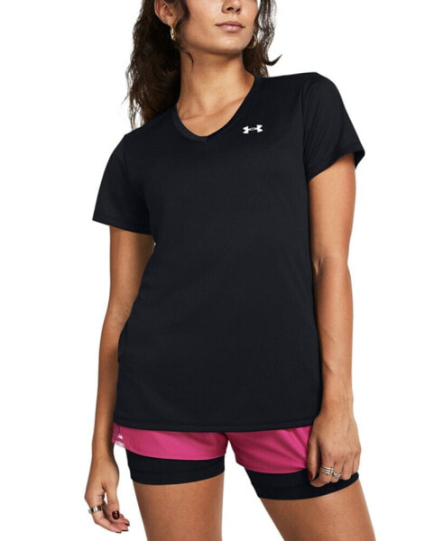 Women's Tech V-Neck Short-Sleeve Top