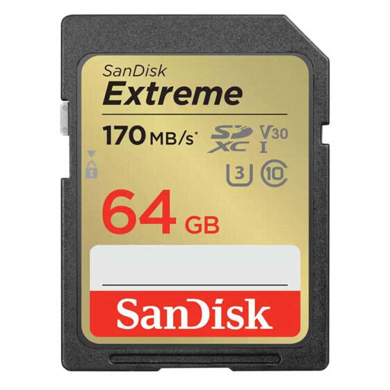 SANDISK SDXC Extreme 64GB memory card