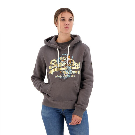 SUPERDRY Japanese Vintge Logo Graphic hoodie