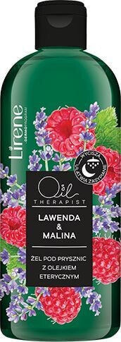 Гель для душа Lirene LIRENE Oil Therapist с эфирным маслом лаванды и малины