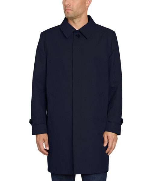 Men's Button-Front Duster Coat