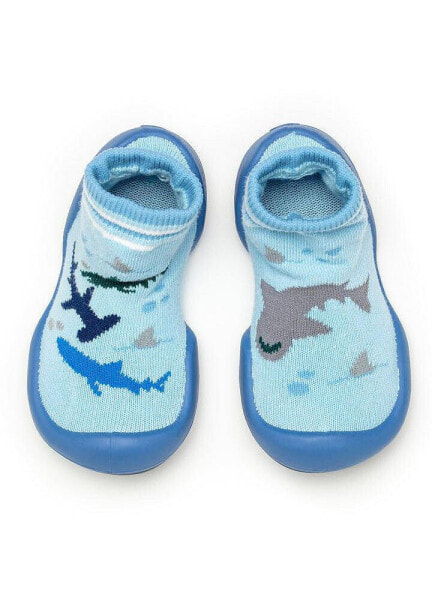 Baby Boy First Walk Sock Shoes Shark Tank