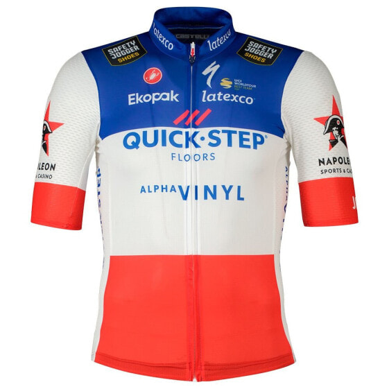 Шорты CASTELLI Quick-Step Competizione Горизонтальные соревнования