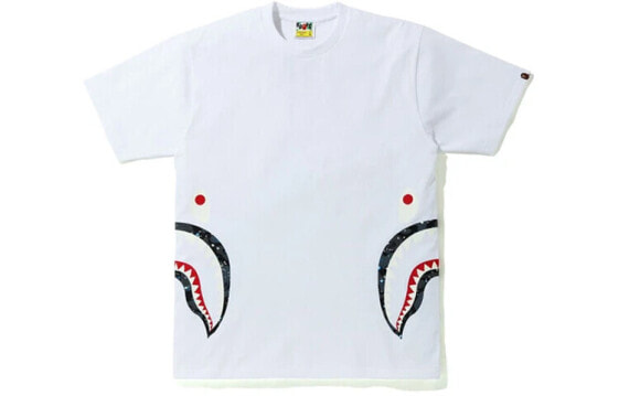 Футболка BAPE Space Camo Side Shark Tee T 1G30-110-033