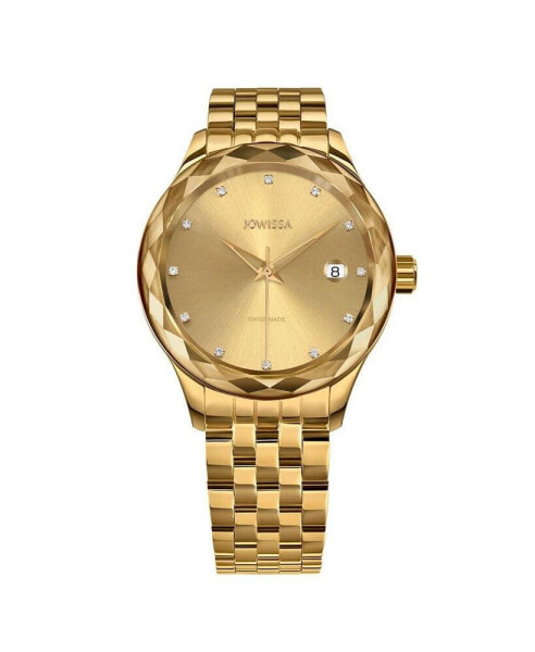 Tiro Swiss Gold Plated Ladies 38mm Watch