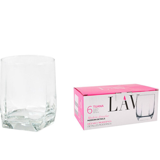 LAV Set of 6 Water Glasses 320ml Tuana