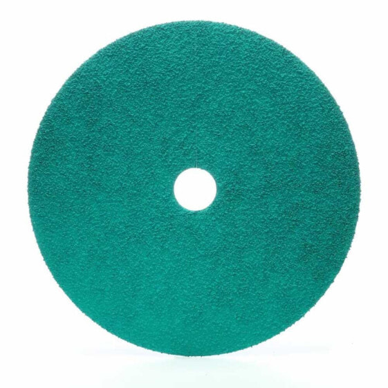 3M Green Corps 7x7/8´´ 60G Fibre Sandpaper Disc 20 Units