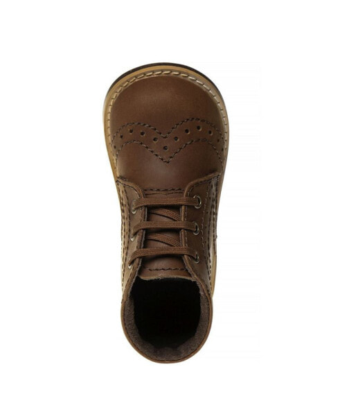 Baby Boys and Girls Wingtip Walking Shoes