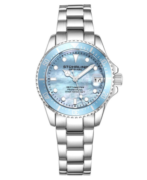 Women's Silver Tone Stainless Steel Bracelet Watch 32mm