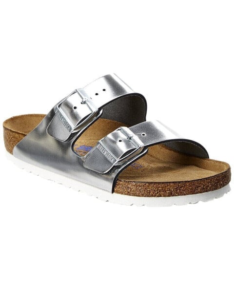 Birkenstock Women's Arizona Soft Footbed Leather Sandal Women's 43