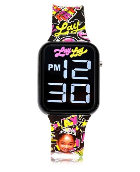 Часы That Girl Lay Lay Black LED Touchscreen